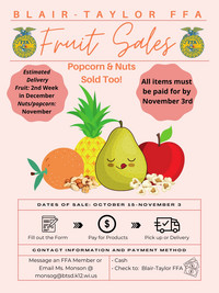 FFA Fruit Sale 2021